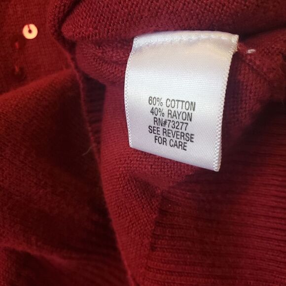 APT. 9 Sleeveless Cowlneck Sequin Sweater - Picture 6 of 8